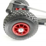 Portable Folding Outboard Trolley - Tyres