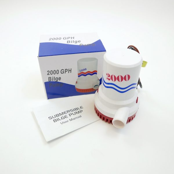 NEW SEAFLO 2000 GALL PER HOUR BOAT BILGE PUMP 12 VOLT - Able Auctions