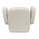 Premium Reclining Helm Chair for Yachts Caravans - Ivory Colour back