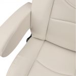 Premium Reclining Helm Chair for Yachts Caravans - Ivory Colour first close up