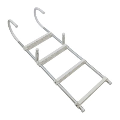 Hook-over Aluminium Boarding ladder, 4 steps back