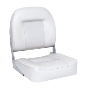 Low Back Bucket Boat Seat White, main